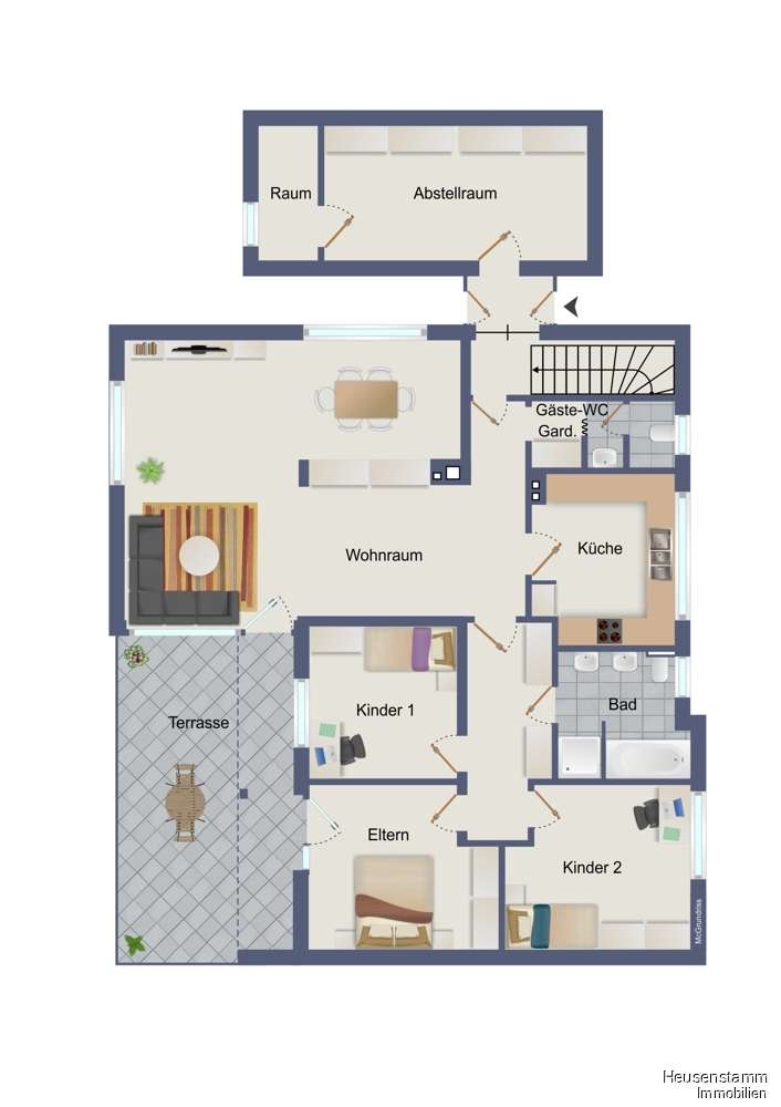 Grundriss - Erdgeschoss