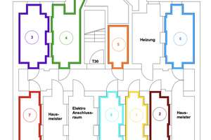 Stilvolle 4-Raumwohnung mit 2 Balkonen, Aufzug & Gartenmitbenutzung in denkmalgesch. Gründerzeithaus – Die vollständige Adresse der Immobilie erhältst du vom Anbieter., 4315 Volkmarsdorf, Leipzig – Vorschaubild 4