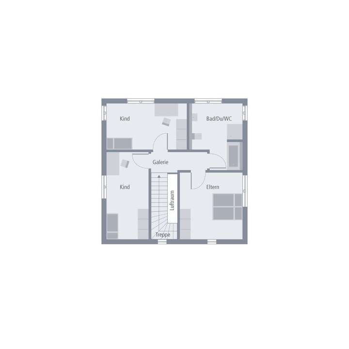 Grundriss Obergeschoss