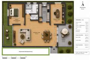 Wunderschöne, barrierefreie Wohnung mit Terrasse & Balkon & Garten – Mainz-Finthen