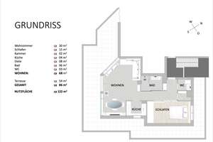 Außergewöhnliches Design-Penthouse am Englischen Garten | Dachterrasse & Smart Home – Die vollständige Adresse der Immobilie erhältst du vom Anbieter., 81925 Oberföhring, München – Vorschaubild 18