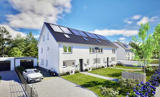 WOHNEN AM NATURSCHUTZGEBIET: Perfekt aufgeteiltes RMH mit großem Garten inkl Stellplatz - Energie A+