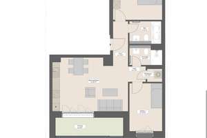 3-Raum-Wohnung mit Dachterrasse, EBK, Aufzug, TG-Stellplatz – Lemsdorfer Weg 20, 39112 Sudenburg, Magdeburg – Vorschaubild 14