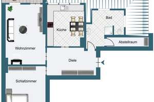 Wohnen kann so schön sein!
Schicke Dachgeschosswohnung in Top-Lage – Die vollständige Adresse der Immobilie erhältst du vom Anbieter., 45133 Bredeney, Essen – Vorschaubild 16