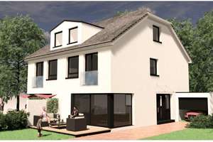 Letzte DHH! Effizienzklasse A+, KfW 40 mit PV-Anlage, Fußbodenheizung, inklusive Grundstück ! – Auf der Hofreith 1, 40489 Kalkum, Düsseldorf – Vorschaubild 1