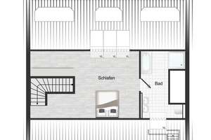 Raum für Ihre Ideen – 4-Zimmer-Wohnung in Oberkassel mit genehmigtem Spitzbodenausbau – Die vollständige Adresse der Immobilie erhältst du vom Anbieter., 40545 Oberkassel, Düsseldorf – Vorschaubild 12