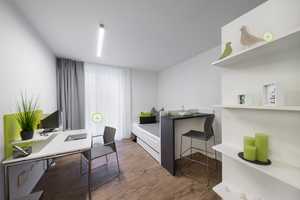 Stilvolle 1-Raum-Wohnung in Würzburg – Einzug ab 4. August – Haugerglacisstraße 5a, 97080 Würzburg – Vorschaubild 1