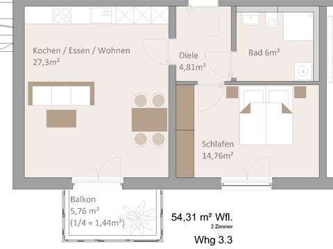 Geräumige 2-Zimmer-Wohnung authentic *WBS erforderlich* (17)