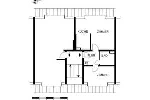 Die gefällt mir: individuelle 2-Zimmer-Dachgeschosswohnung – Lesumer Heerstraße 31, 28717 Bremen – Vorschaubild 2