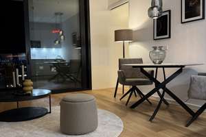 Eden Tower 23: Furnished Apartment | 14 Floor | Gym, Rooftop & 24/7 Concierge – Europa-Allee 11, 60327 Gallus, Frankfurt am Main – Vorschaubild 4