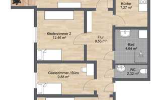 Charmante 4-Zimmer-Wohnung mit Ausbaupotenzial in München-Aubing – München – Vorschaubild 15