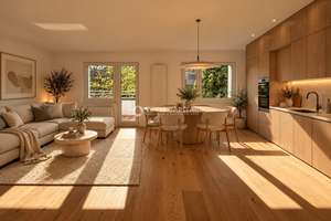 NEU: WOHNEN UND ARBEITEN DIREKT AM STADTGARTEN + 3 BALKONE + 2 BÄDER +PROVISIONSFREI+