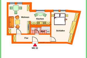 Hübsche DG-Whg mit schönen Laminatboden und schickem Wannenbad - Stellplatz möglich – Straße der Nationen 111, 9111 Chemnitz – Vorschaubild 19