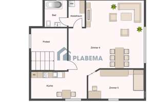 5- Zimmer- Wohnung über 2 Etagen mit kleinem Balkon zu vermieten – Feldstraße 38, 18273 Güstrow – Vorschaubild 15
