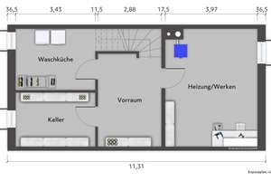 Modernes Mittelreihenhaus im schönen Reinbek-Neuschönningstedt zum Kauf - Wentzel Dr. – Die vollständige Adresse der Immobilie erhältst du vom Anbieter., 21465 Reinbek – Vorschaubild 5