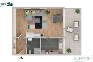 Zentral gelegen mit traumhaft schönem Ausblick: Ihre neue Wohnung in Kessenich! – Die vollständige Adresse der Immobilie erhältst du vom Anbieter., 53129 Kessenich, Bonn – Vorschaubild 11
