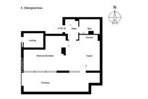 Tolles Investment für ein 1-Zimmer-Appartement mit großer Dachterrasse in Bestlage Düsseldorfs – Die vollständige Adresse der Immobilie erhältst du vom Anbieter., 40237 Düsseltal, Düsseldorf – Vorschaubild 18