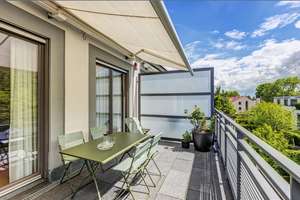 Möbliert: Helle 3-Zimmer Wohnung mit umlaufender Dachterrasse – Die vollständige Adresse der Immobilie erhältst du vom Anbieter., 81927 Englschalking, München – Vorschaubild 15