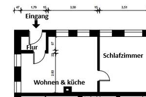 Charmante 2-Zimmer-Wohnung mit Terrasse auf idyllischem Gutshof in Hagen-Dahl – Ribberthof 1, 58091 Dahl, Hagen – Vorschaubild 10