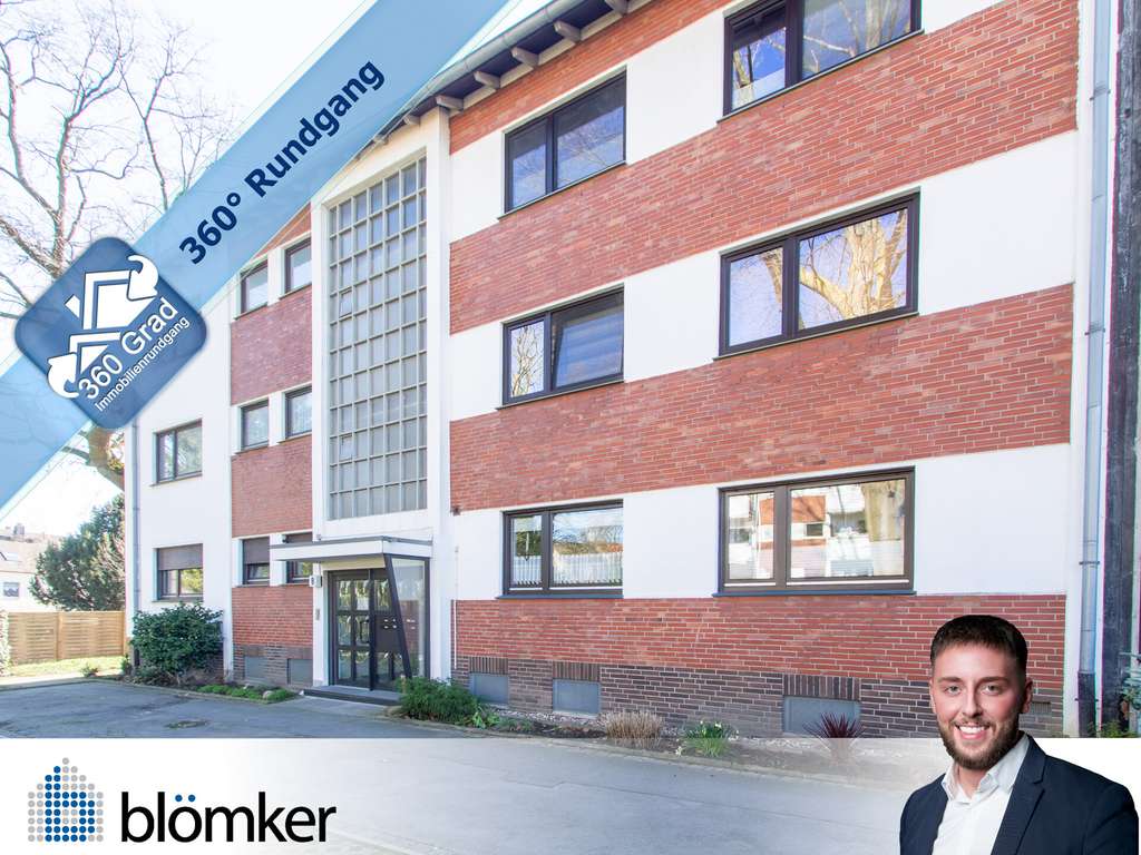 Immobilie in Gladbeck - Blömker! 3,5-Zimmer-Erdgeschosswohnung mit großzügiger Terrasse und Garage in Gladbeck-Brauck. - Bild 0