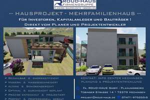 + EXKLUSIVES MEHRFAMILIENHAUS-PROJEKT MIT BAUGENEHMIGUNG! + – Die vollständige Adresse der Immobilie erhältst du vom Anbieter., 72160 Horb am Neckar – Vorschaubild 1