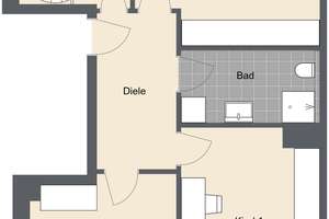 sofort verfügbar: helle Maisonette mit Balkon, Aufzug & Weitsicht – Die vollständige Adresse der Immobilie erhältst du vom Anbieter., 89075 Böfingen, Ulm – Vorschaubild 17