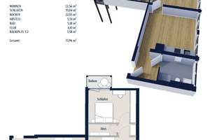 Erstbezug 2026 | KfW A+ | 3-Zi-Neubau mit Balkon, EBK & Stellplatz – Aubing – Bodenseestr. 293, 81249 Aubing-Süd, München – Vorschaubild 28