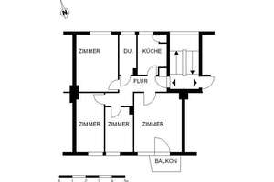 Helle 3,5-Zimmer-Wohnung in Osterholz – Lachmundsdamm 61, 28325 Ellenerbrok-Schevemoor, Bremen – Vorschaubild 7