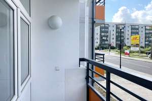 Und den Bäcker gleich vor der Tür! Single- Apartment mit offener Küche und 2 Balkonen in Halles Süde – Amsterdamer Str. 2, 6128 Südstadt, Halle (Saale) – Vorschaubild 2