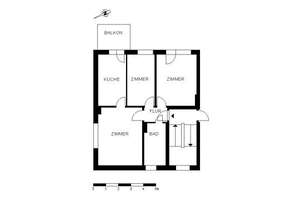 Etwas besonderes: individuelle 3-Zimmer-Wohnung – Bromberger Straße 93, 28237 Gröpelingen (Ortsteil), Bremen – Vorschaubild 2