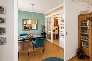 Ruhig Wohnen - ins Grüne blicken - 2,5-Zimmer-Wohnung mit großzügigem Balkon in schönem Nymphenburg – 80638 Nymphenburg, München – Vorschaubild 3