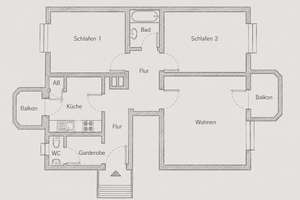 (11) 3-ZIMMER-WOHNUNG MIT BLICK AUF DAS ISARUFER I ZENTRAL IN MÜNCHEN LEHEL – Die vollständige Adresse der Immobilie erhältst du vom Anbieter., 80538 Lehel, München – Vorschaubild 18
