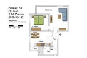 schöne Erdgeschosswohnung im Grünen ! – Alleestraße 13, 45891 Erle, Gelsenkirchen – Vorschaubild 14