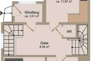Doppelhaushälfte in Sandersdorf: Familienfreundlich, mit Garten, Garage und ca. 600 m² Grundstück – Schillerstraße 40, 6792 Sandersdorf – Vorschaubild 8