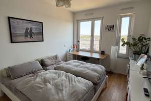 Traumhafter Rheinblick im Mainzer Zollhafen – moderne 2-Zimmer-Wohnung mit Balkon und Stellplatz – Rheinallee 68, 55120 Neustadt, Mainz – Vorschaubild 7