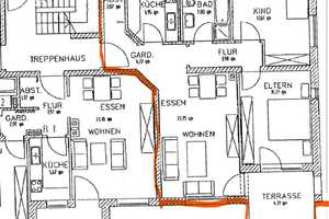 großzügige 3 Zimmer Wohnung mit Terrasse und Garage in Chemnitz – Lindenweg 20, 9224 Chemnitz – Vorschaubild 2