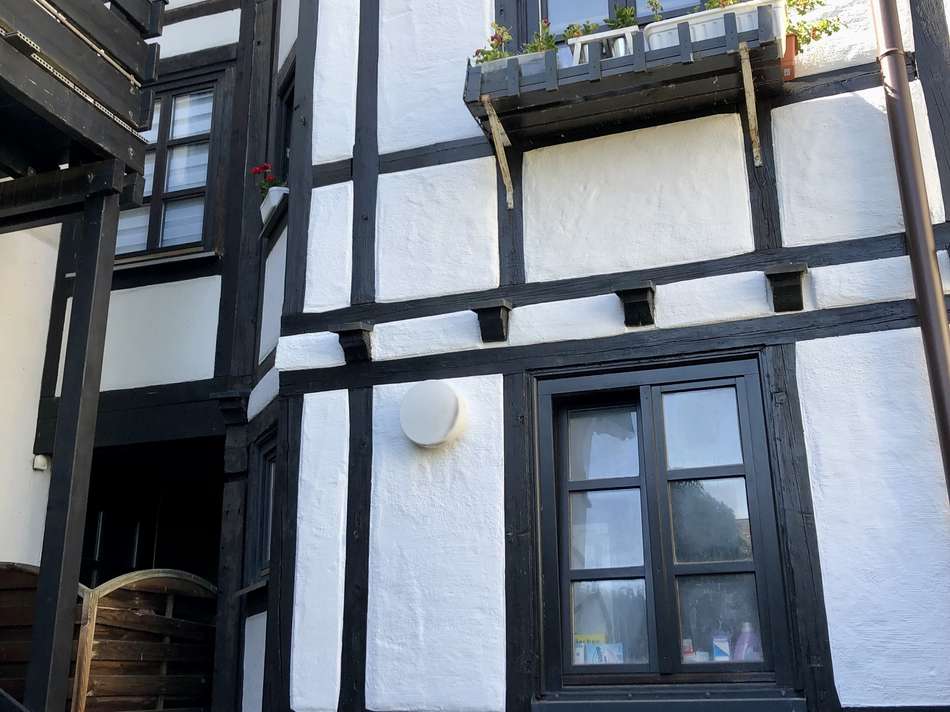 Seitenansicht Fachwerk