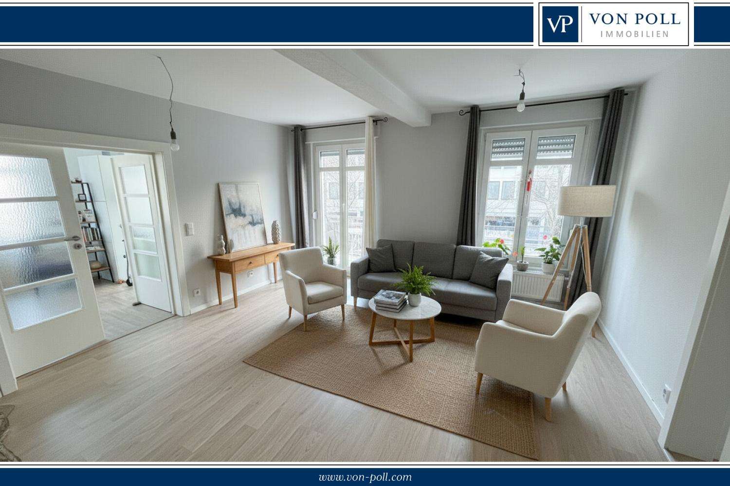 Sonnige Wohnung in attraktiver Wohnlage von Mannheim-Feudenheim, Mannheim – Bild 1