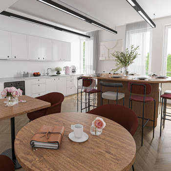 NuOffice III - Zeitlose Architektur. Parkstadt Schwabing, niedrig Energiehaus. combine Transaction