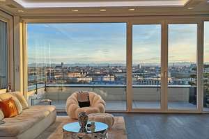 Einmalige CHANCE: Munich's Penthouse No.1 - Wohnen mit Münchens bekanntestem Panorama – Die vollständige Adresse der Immobilie erhältst du vom Anbieter., 80797 Schwere-Reiter-Straße, München – Vorschaubild 3