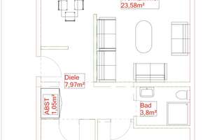 2,5-Zimmer Wohnung in Bochum-Höntrop – Horneburg 43, 44869 Höntrop, Bochum – Vorschaubild 2