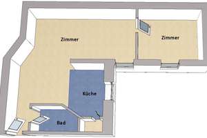 IMMOBERLIN.DE - Charmante Altbauwohnung im beliebten Kiez nahe Tempelhofer Feld – Die vollständige Adresse der Immobilie erhältst du vom Anbieter., 12099 Tempelhof, Berlin – Vorschaubild 8