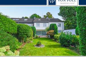 Wohnen im Grünen: Reihenmittelhaus Am Stratenhof mit idyllischem Garten