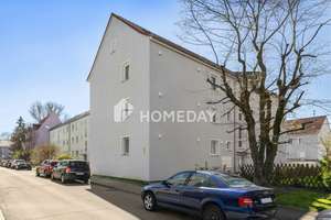 Ruhe, Licht und Komfort – Zwei Zimmer mit durchdachtem Grundriss – Die vollständige Adresse der Immobilie erhältst du vom Anbieter., 86156 Kriegshaber, Augsburg – Vorschaubild 3