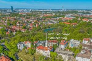 Nymphenburg: Jugendstil DG-Ausbau mit Dachterrasse – Die vollständige Adresse der Immobilie erhältst du vom Anbieter., 80639 Neuhausen, München – Vorschaubild 9