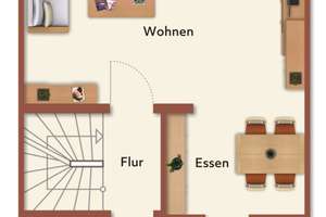 renovierungsbedürftiges RMH in Alterlangen...Ihr neues Zuhause mit Gestaltungspotenzial – Die vollständige Adresse der Immobilie erhältst du vom Anbieter., 91056 Alterlangen, Erlangen – Vorschaubild 3