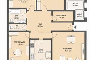 Günstig investieren! Wohnung mit Nießbrauch! – Die vollständige Adresse der Immobilie erhältst du vom Anbieter., 81737 Neuperlach, München – Vorschaubild 18