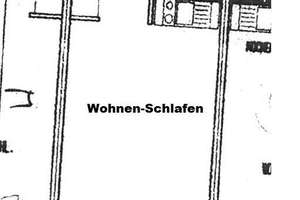Gemütliches 1-Zimmer-Apartment mit Single-Küche und Terrasse im Studienpark – Die vollständige Adresse der Immobilie erhältst du vom Anbieter., 91054 Burgberg, Erlangen – Vorschaubild 5