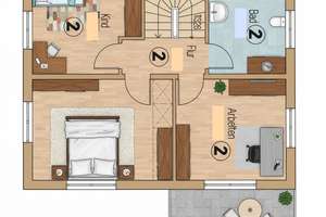 Günstige Gelegenheit !!! Versteigerung einer DHH Baujahr 2013 in Germering - Marktwert 870.000 € – Waldhornstrasse 9 B, 82110 Germering – Vorschaubild 3