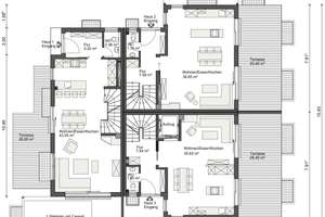 Nur noch ein Haus verfügbar und der Rohbau steht schon! Beste Lage mit wunderschönen Grundrissen... – Am Vogelherd 19, 81476 Forstenried, München – Vorschaubild 6